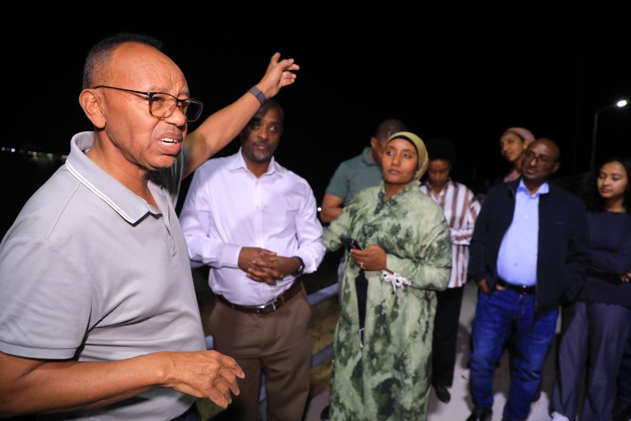 Ethiopian Investment Holdings Leadership Visits the Grand Ethiopian Renaissance Dam