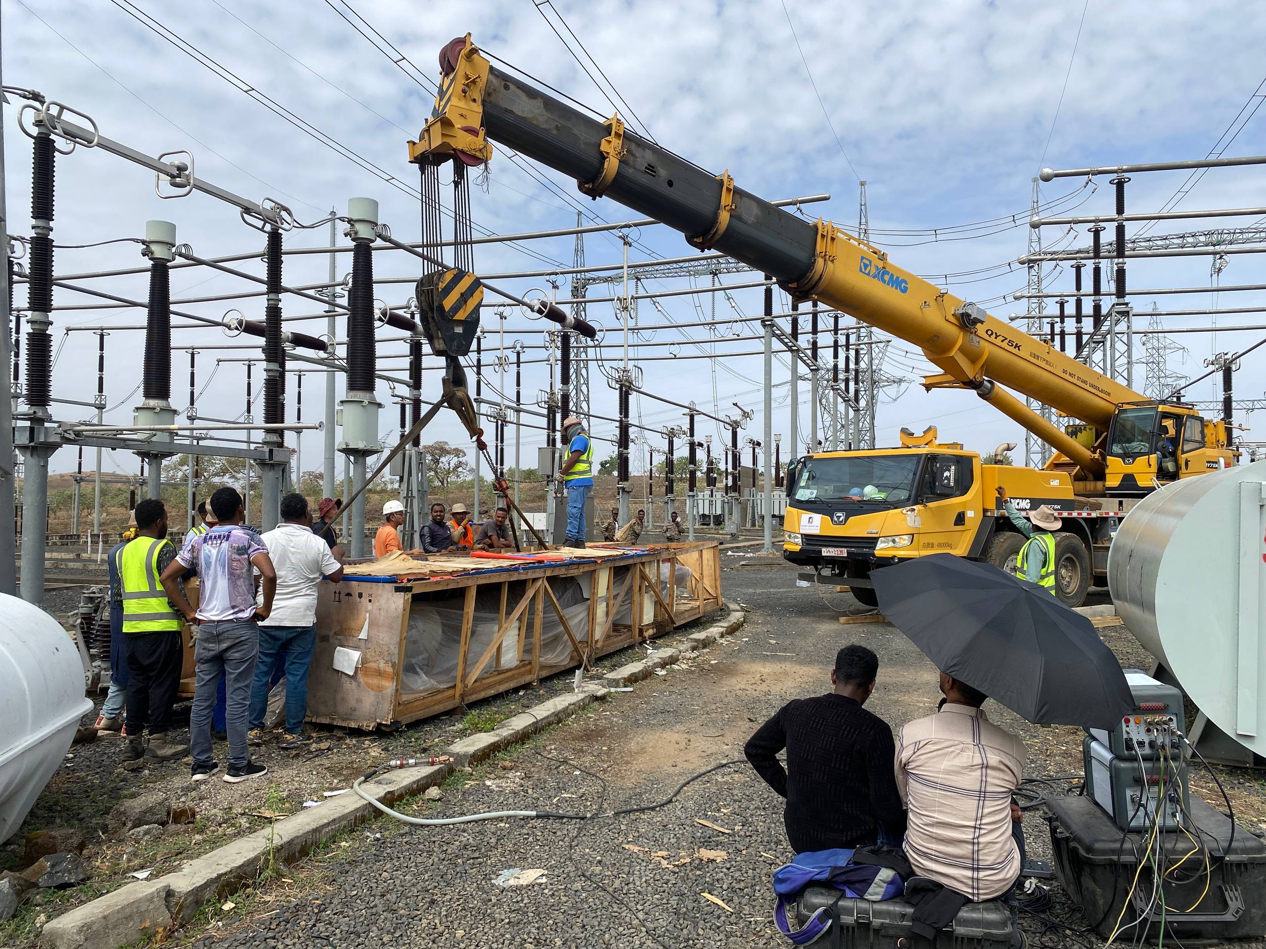 EEP Ramps Up Efforts to Restore Power Supply at Beles Substation