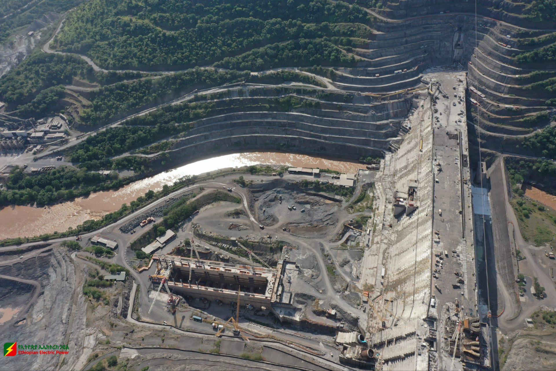 Koysha Hydroelectric Project Construction Surpasses 77 Percent